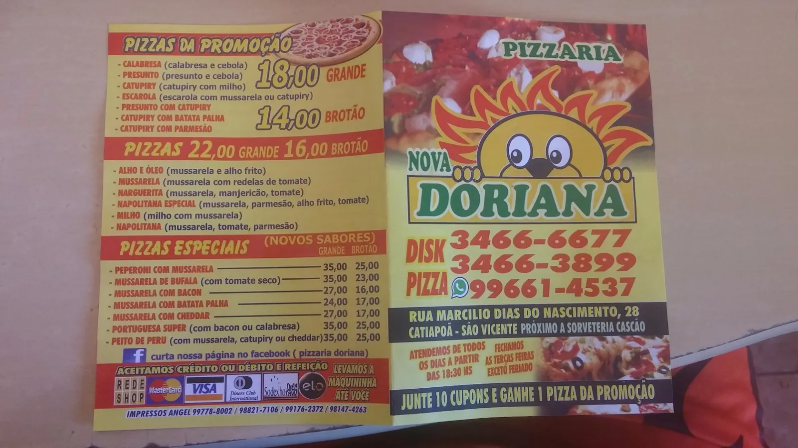 D'Oliva Pizzaria São Vicente 1