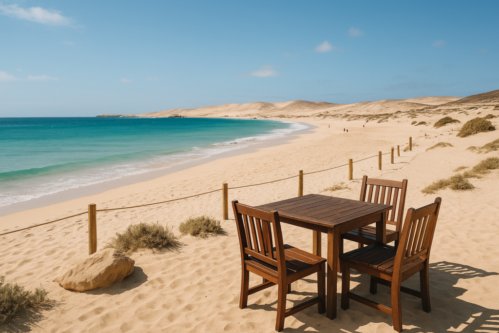 Desert landscapes and beaches of Boa Vista island showcasing things to do in Boa Vista